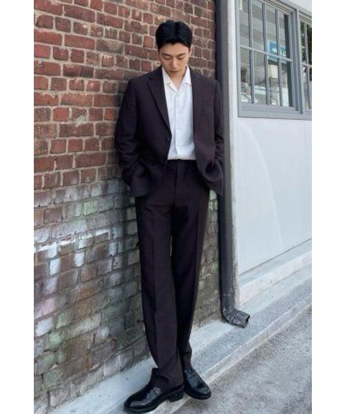 NONBLANK(ノンブランク)の「セミワイドフィットスラックス_ダークブラウン(スラックス・メンズ・その他・SMALL/MEDIUM/LARGE/X-LARGE)」の18枚目の写真