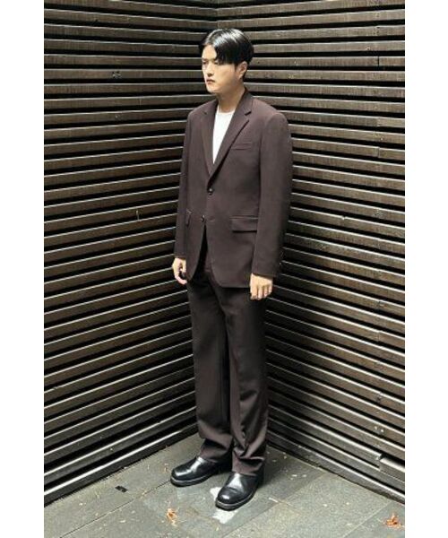 NONBLANK(ノンブランク)の「セミワイドフィットスラックス_ダークブラウン(スラックス・メンズ・その他・SMALL/MEDIUM/LARGE/X-LARGE)」の19枚目の写真