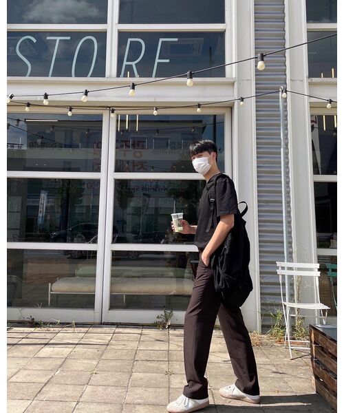 NONBLANK(ノンブランク)の「セミワイドフィットスラックス_ダークブラウン(スラックス・メンズ・その他・SMALL/MEDIUM/LARGE/X-LARGE)」の21枚目の写真