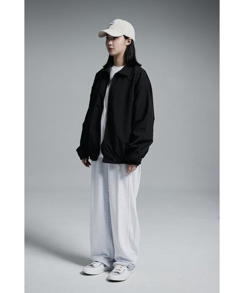 APOSTROPHE COMMA(アポストロフィコンマ)の「カラーブルゾンウィンドブレーカージップアップジャケット(ブラック)(ブルゾン・レディース・その他・MEDIUM/LARGE)」の9枚目の写真