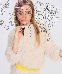 N°21（ヌメロ ヴェントゥーノ）の「N°21（ヌメロ ヴェントゥーノ）Kids & Junior フェイクファージャケット（その他アウター）」