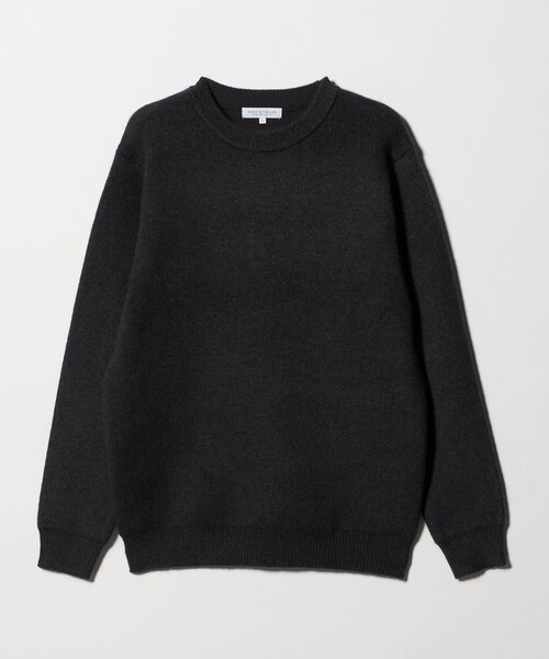 A DAY IN THE LIFE UNITED ARROWS(アデイインザライフユナイテッドアローズ)の「ダブルフェイス フォックス ブレンド ニット<A DAY IN THE LIFE>(ニット/セーター・メンズ・オフホワイト/ダークグレー/モカ・M/L)」の2枚目の写真