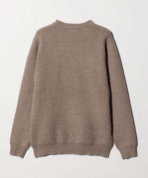 A DAY IN THE LIFE UNITED ARROWS(アデイインザライフユナイテッドアローズ)の「ダブルフェイス フォックス ブレンド ニット<A DAY IN THE LIFE>(ニット/セーター・メンズ・オフホワイト/ダークグレー/モカ・M/L)」の14枚目の写真