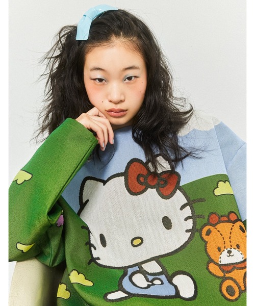 Little Sunny Bite/hello kitty x little sunny bite top（その他
