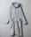 TETERA�i�e�e���j�́u�yRES�z�yTETERA/�e�e���z LIGHT SAUNA ROBE / ���C�g �T�E�i ���[�u�i�K�E��/�o�X���[�u�j�v�b���C�g�O���[