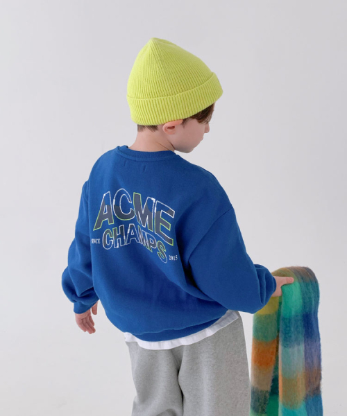 BERRYCLOSET（ベリークローゼット）の「[起毛] ACME タイムスリップ スウェット（スウェット・レディース・ブラック/ブルー・11号/13号/7号/15号/09号）」の6枚目の写真