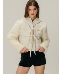 MOIFAIRE（モイフェア）の「SHEARLING WOOL COAT / IVORY（ダッフルコート）」