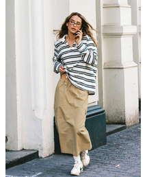 SURFEA（サーフィー）の「ALL-DAY CARGO SKIRT_BEIGE（スカート）」