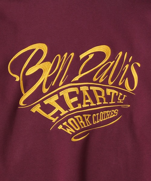 JUNRED（ジュンレッド）の「【BENDAVIS別注】ハートモチーフプルオーバー（パーカー・メンズ・チャコールグレー/グレー/ワイン・M/L/LL）」の11枚目の写真