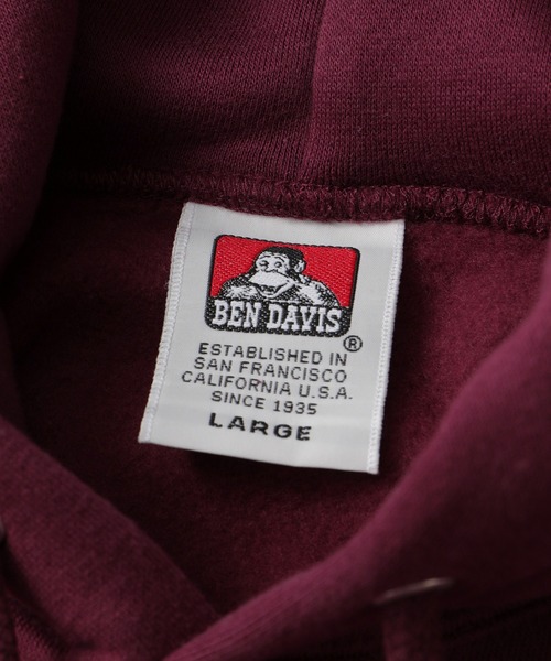 JUNRED（ジュンレッド）の「【BENDAVIS別注】ハートモチーフプルオーバー（パーカー・メンズ・チャコールグレー/グレー/ワイン・M/L/LL）」の17枚目の写真