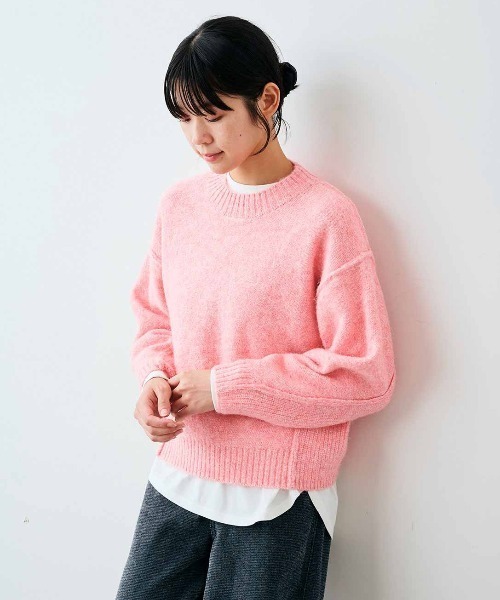 セール】リブ イン コンフォート 切り替えデザインで着映えする 洗える