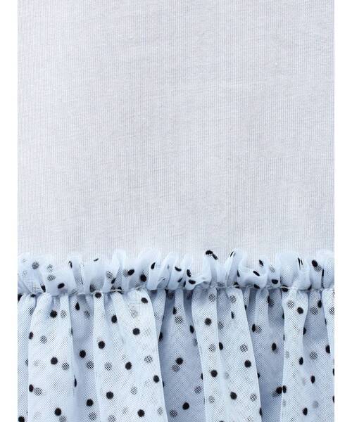 jouetie（ジュエティ）の「ヘムフリルラグランワンピース（ワンピース・レディース・ブラック/ブルー/オフホワイト・MEDIUM）」の6枚目の写真