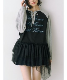 jouetie | ヘムフリルラグランワンピース(ワンピース)