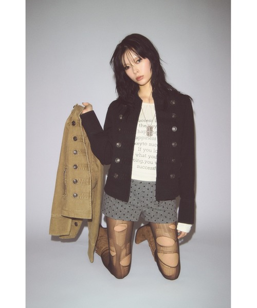 LAGUA GEM（ラグアジェム）の「MARINE ショートパンツ（その他パンツ・レディース・ブラック/ブラック系その他2/グレー系その他2・MEDIUM/X-SMALL/SMALL）」の6枚目の写真