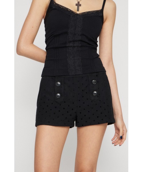 LAGUA GEM（ラグアジェム）の「MARINE ショートパンツ（その他パンツ・レディース・ブラック/ブラック系その他2/グレー系その他2・MEDIUM/X-SMALL/SMALL）」の11枚目の写真