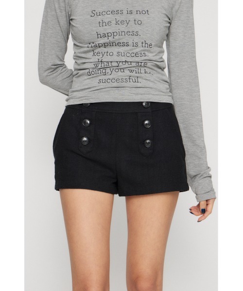 LAGUA GEM（ラグアジェム）の「MARINE ショートパンツ（その他パンツ・レディース・ブラック/ブラック系その他2/グレー系その他2・MEDIUM/X-SMALL/SMALL）」の16枚目の写真