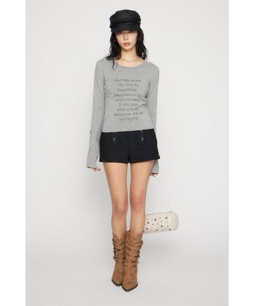 LAGUA GEM（ラグアジェム）の「MARINE ショートパンツ（その他パンツ・レディース・ブラック/ブラック系その他2/グレー系その他2・MEDIUM/X-SMALL/SMALL）」の17枚目の写真