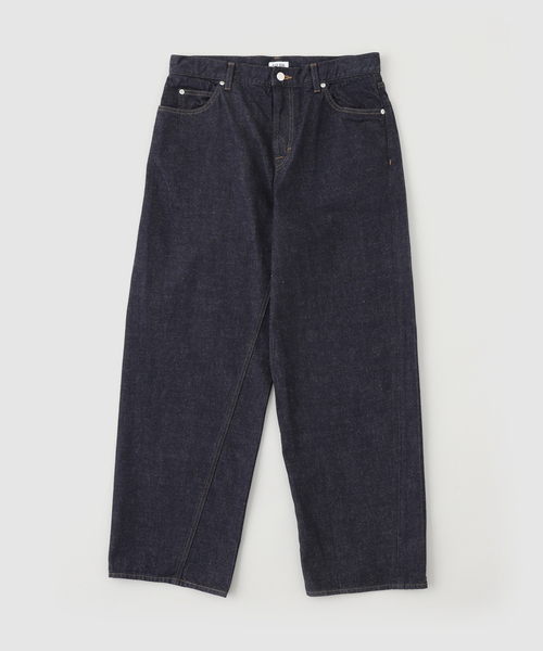 JIEDA(ジエダ)の「JIEDA / ジエダ TWIST DENIM PANTS(デニムパンツ・メンズ・ネイビー・1/2)」の1枚目の写真