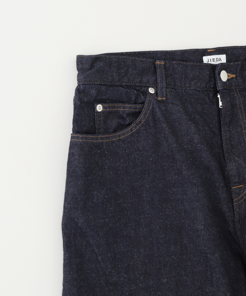 JIEDA(ジエダ)の「JIEDA / ジエダ TWIST DENIM PANTS(デニムパンツ・メンズ・ネイビー・1/2)」の3枚目の写真