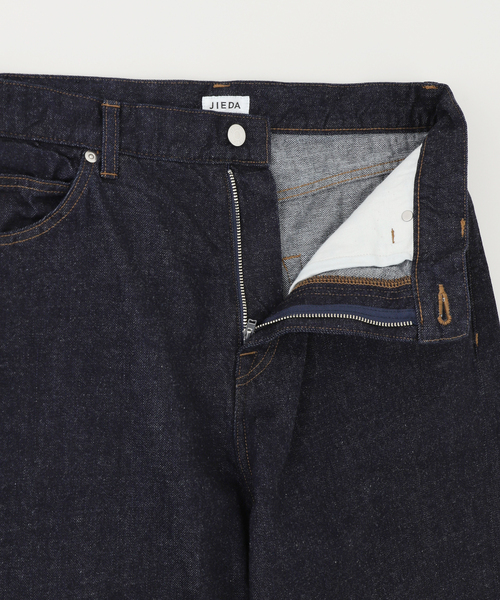 JIEDA(ジエダ)の「JIEDA / ジエダ TWIST DENIM PANTS(デニムパンツ・メンズ・ネイビー・1/2)」の6枚目の写真