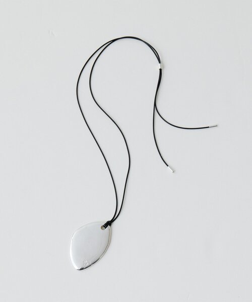 Whim Gazette(ウィムガゼット)の「【Hoaw.】オーバルコードネックレス(ネックレス・レディース・シルバー・FREE)」の6枚目の写真