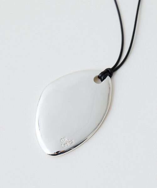 Whim Gazette(ウィムガゼット)の「【Hoaw.】オーバルコードネックレス(ネックレス・レディース・シルバー・FREE)」の7枚目の写真