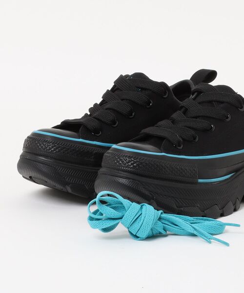 CONVERSE(コンバース)の「《CONVERSE》ALL STAR TREKWAVE AP OX オールスター トレックウエーブ AP OX(スニーカー・レディース・ブラック×ブルー/ブラック×レッド・23.0cm/23.5cm/24.0cm/24.5cm/25.0cm/22.5cm)」の5枚目の写真