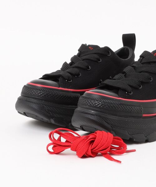 CONVERSE(コンバース)の「《CONVERSE》ALL STAR TREKWAVE AP OX オールスター トレックウエーブ AP OX(スニーカー・レディース・ブラック×ブルー/ブラック×レッド・23.0cm/23.5cm/24.0cm/24.5cm/25.0cm/22.5cm)」の6枚目の写真
