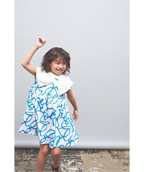 maarook(マルーク)の「雪柳リボンカラー天竺Tシャツ(Tシャツ/カットソー・キッズ・ホワイト/ブラック・120cm/130cm/90cm/100cm/110cm)」の18枚目の写真