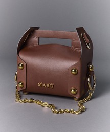 MASU（エムエーエスユー）の「【M A S U】LEATHER CAKE BAG（かごバッグ）」