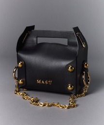 MASU（エムエーエスユー）の「【M A S U】LEATHER CAKE BAG（かごバッグ）」
