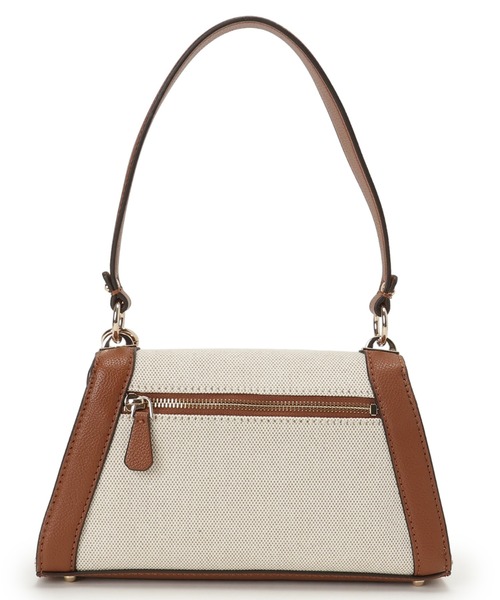 Guess（ゲス）の「KARNILLA Flap Shoulder Bag ショルダーバッグ  （ショルダーバッグ・レディース・ブラック/キャメル・ONE SIZE）」の4枚目の写真