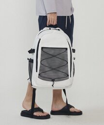 ANALOG MOOD（アナログムード）の「ウィズストリングデイライトバックパック（ホワイト）（バックパック/リュック）」