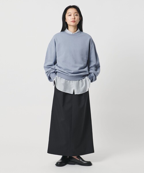 MARW UNITED ARROWS（マルゥ ユナイテッドアローズ）の「＜MARW UNITED ARROWS＞オーバー スウェット プルオーバー（スウェット・レディース・ライトブルー/ライトグレー/ダークグレー・FREE）」の5枚目の写真