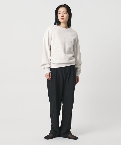 MARW UNITED ARROWS（マルゥ ユナイテッドアローズ）の「＜MARW UNITED ARROWS＞オーバー スウェット プルオーバー（スウェット・レディース・ライトブルー/ライトグレー/ダークグレー・FREE）」の9枚目の写真