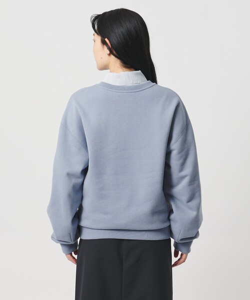 MARW UNITED ARROWS（マルゥ ユナイテッドアローズ）の「＜MARW UNITED ARROWS＞オーバー スウェット プルオーバー（スウェット・レディース・ライトブルー/ライトグレー/ダークグレー・FREE）」の15枚目の写真