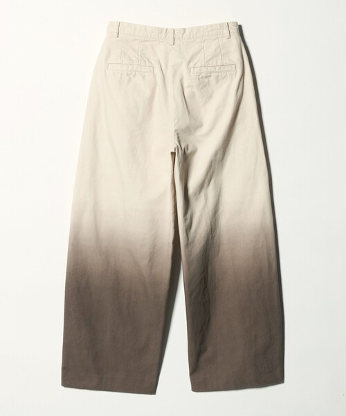 6(ロク)の「<6(ROKU)>コットン ダイ パンツ(その他パンツ・レディース・ナチュラル・34/38/36)」の2枚目の写真