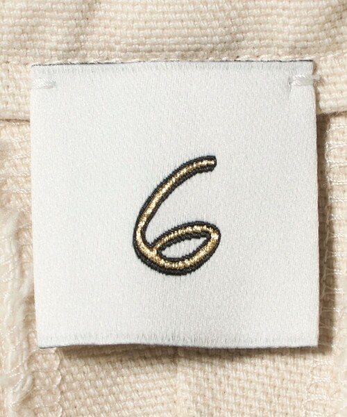 6(ロク)の「<6(ROKU)>コットン ダイ パンツ(その他パンツ・レディース・ナチュラル・34/38/36)」の9枚目の写真