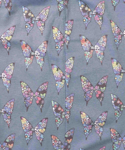 ScoLar（スカラー）の「153761：アニマルor蝶柄 裏ボアあったかスカート（スカート・レディース・オレンジ/ブルー・M）」の18枚目の写真