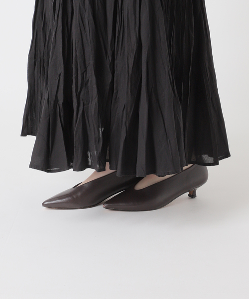 JOURNAL STANDARD relume（ジャーナルスタンダード　レリューム）の「［26SS新作］コットンボイルクリンクルマーメイドスカート（スカート・レディース・ホワイト/レッド/ブラック・FREE）」の10枚目の写真