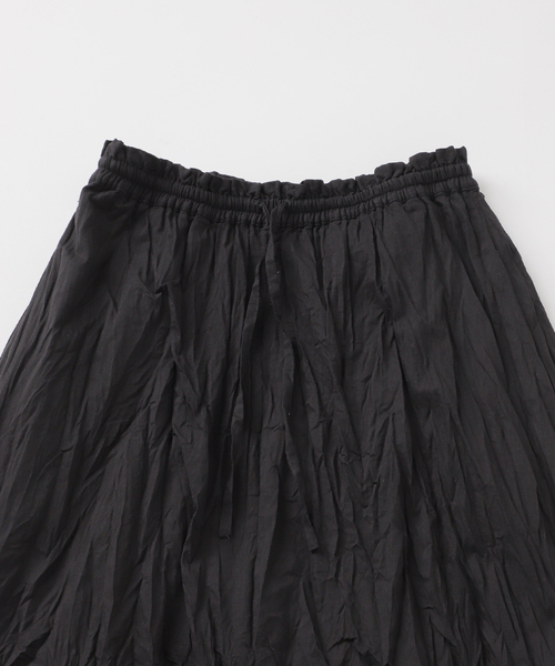 JOURNAL STANDARD relume（ジャーナルスタンダード　レリューム）の「［26SS新作］コットンボイルクリンクルマーメイドスカート（スカート・レディース・ホワイト/レッド/ブラック・FREE）」の12枚目の写真