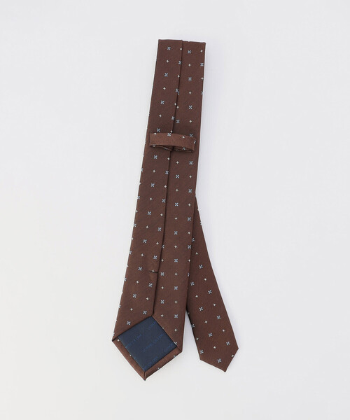 COMME CA ISM(コムサイズム)の「小紋柄 ネクタイ(ネクタイ・メンズ・ネイビー/ブラウン/グレー・FREE)」の5枚目の写真