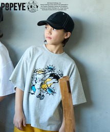 PAIRMANON STREET(�y�A�}�m���X�g���[�g)�́yPOPEYE(TM)�z��100% �t���b�L�[�v�����g T�V���c�yPAIRMANON STREET�z(T�V���c/�J�b�g�\�[)