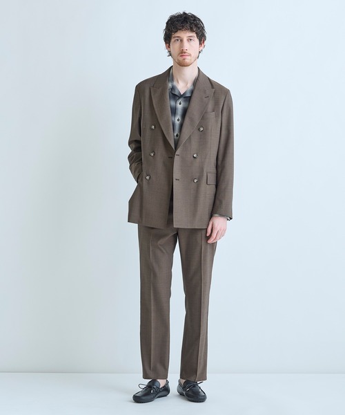 MEN'S BIGI(メンズビギ)の「SMART MERINO/ヴィスコースリネン オープンカラーシャツ<軽量/通気性><ストレッチ>(シャツ/ブラウス・メンズ・ブラック系その他/ベージュ・01/02/03)」の17枚目の写真