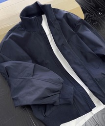 DOUBLE STEAL | DSスタンドネックオーバーサイズWジップブルゾン(ブルゾン)