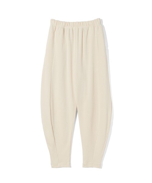 MIDIUMISOLID（ミディウミソリッド）の「MIDIUMISOLID for Ladies リブイージーコクーンパンツ（その他パンツ・レディース・ブラック/ライトグレー・FREE）」の3枚目の写真