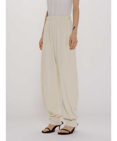 MIDIUMISOLID（ミディウミソリッド）の「MIDIUMISOLID for Ladies リブイージーコクーンパンツ（その他パンツ・レディース・ブラック/ライトグレー・FREE）」の11枚目の写真