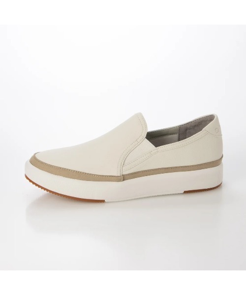 D'ICI（ディッシィ）の「ベーシックスリッポン（スリッポン・レディース・ホワイト/シルバー/ブラック・24.5cm/23.5cm/23cm/22.5cm/24cm）」の4枚目の写真