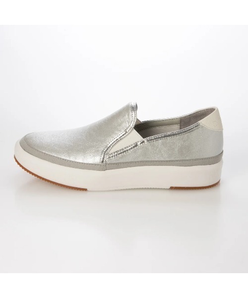 D'ICI（ディッシィ）の「ベーシックスリッポン（スリッポン・レディース・ホワイト/シルバー/ブラック・24.5cm/23.5cm/23cm/22.5cm/24cm）」の14枚目の写真