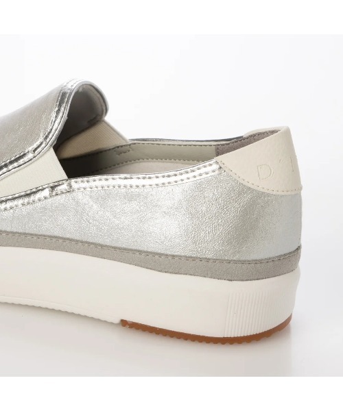 D'ICI（ディッシィ）の「ベーシックスリッポン（スリッポン・レディース・ホワイト/シルバー/ブラック・24.5cm/23.5cm/23cm/22.5cm/24cm）」の18枚目の写真